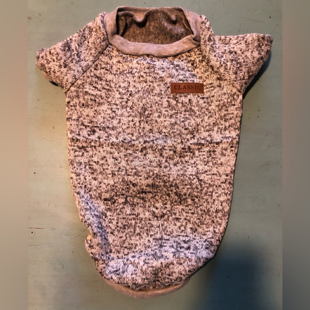 Classic brand. Dog sweater. GUC